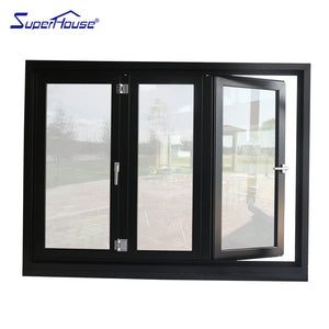 Superwu Australia standard aluminum folding screen windows and doors made in China factory with high quality