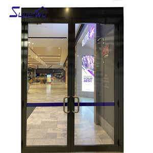 Superhouse Thermal break aluminium casement door/high quality casement door/used commercial glass doors for sale