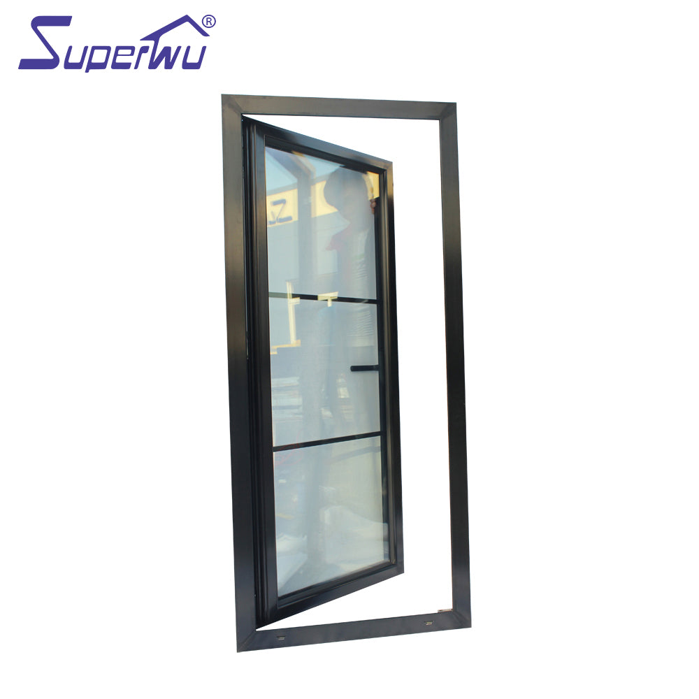 Superwu Europe design tilt turn window open outside design