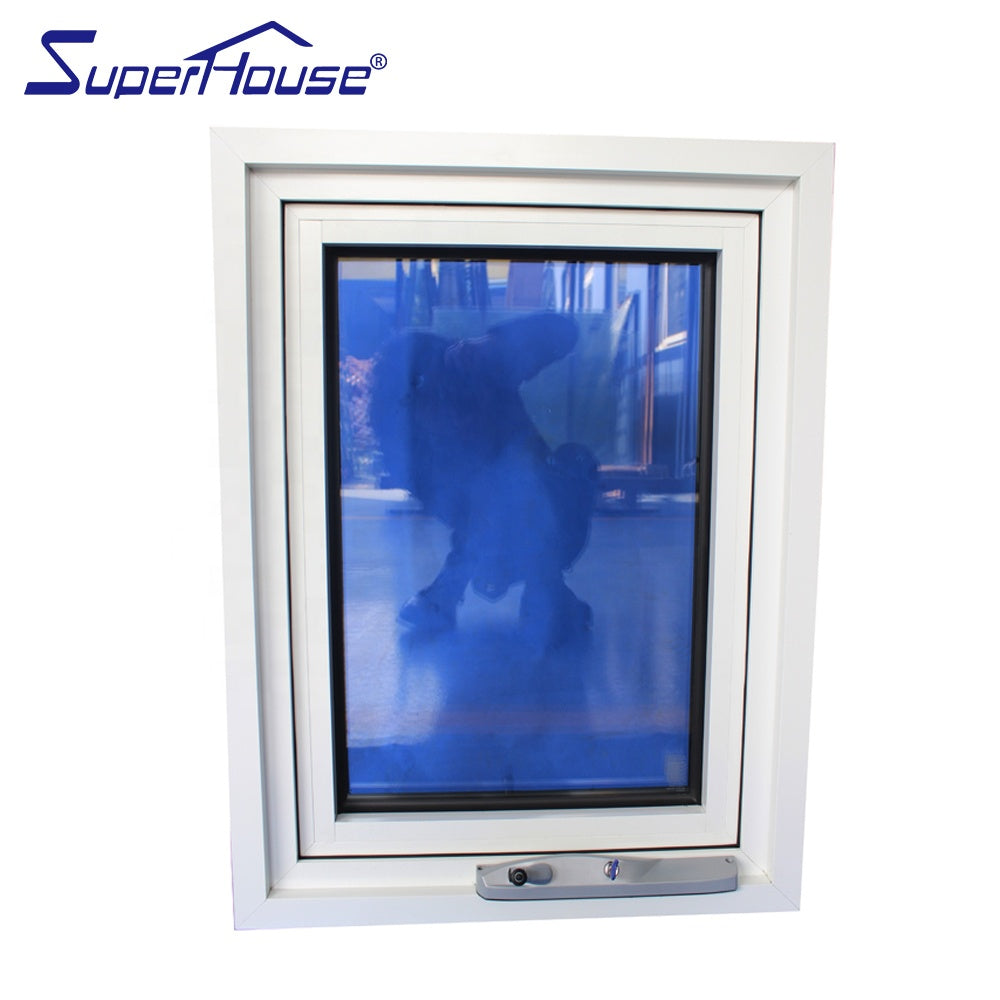 Superhouse Australia impact resistant awning window with safety glass