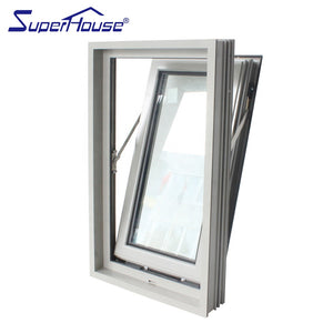 Superhouse UK CE standard modern design tilt and turn windows with window sill