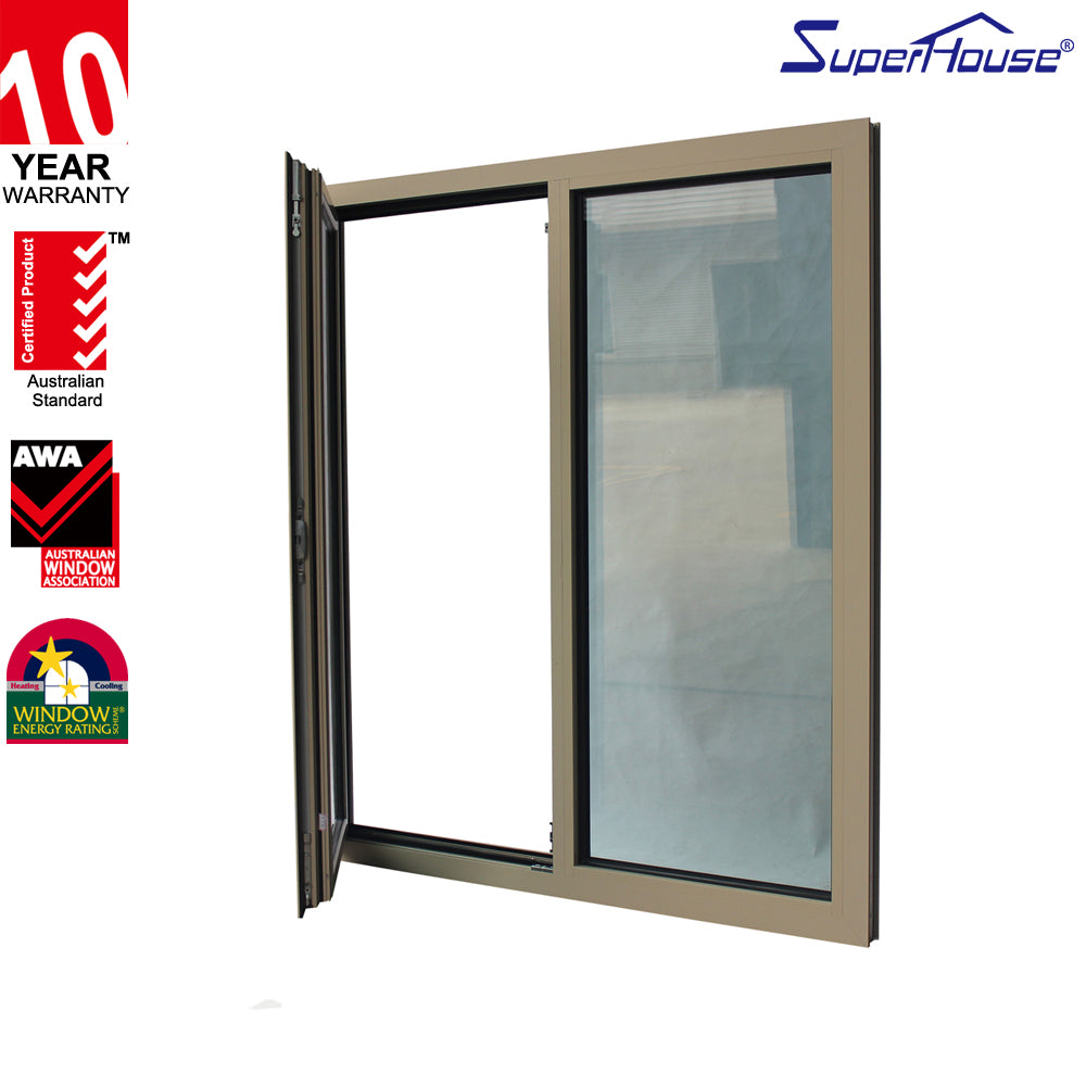 Superhouse high quality aluminum tilt and turn window with German hardware
