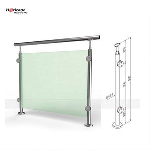 Superhouse Exterior Glass Handrails