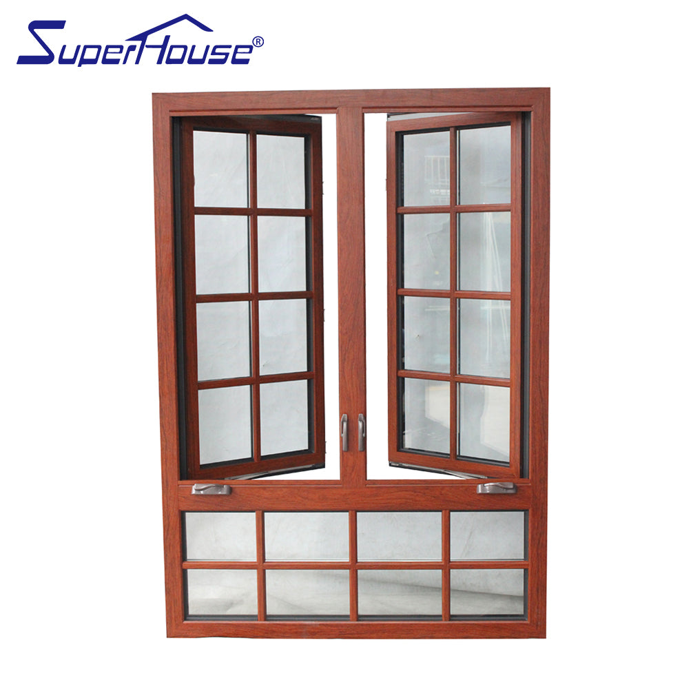 Superhouse USA Standard high quality american crank aluminum casement window manufacturers