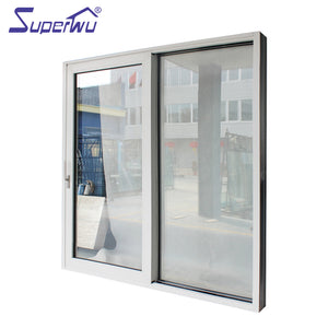 Superwu Factory cheap price kitchen aluminium sliding windows installing