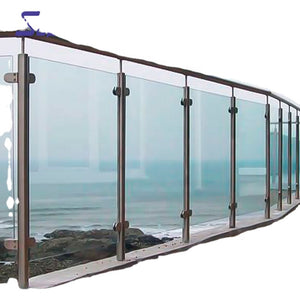 Superwu Australia outdoor tempered Glass Balustrade for Balcony double glazed