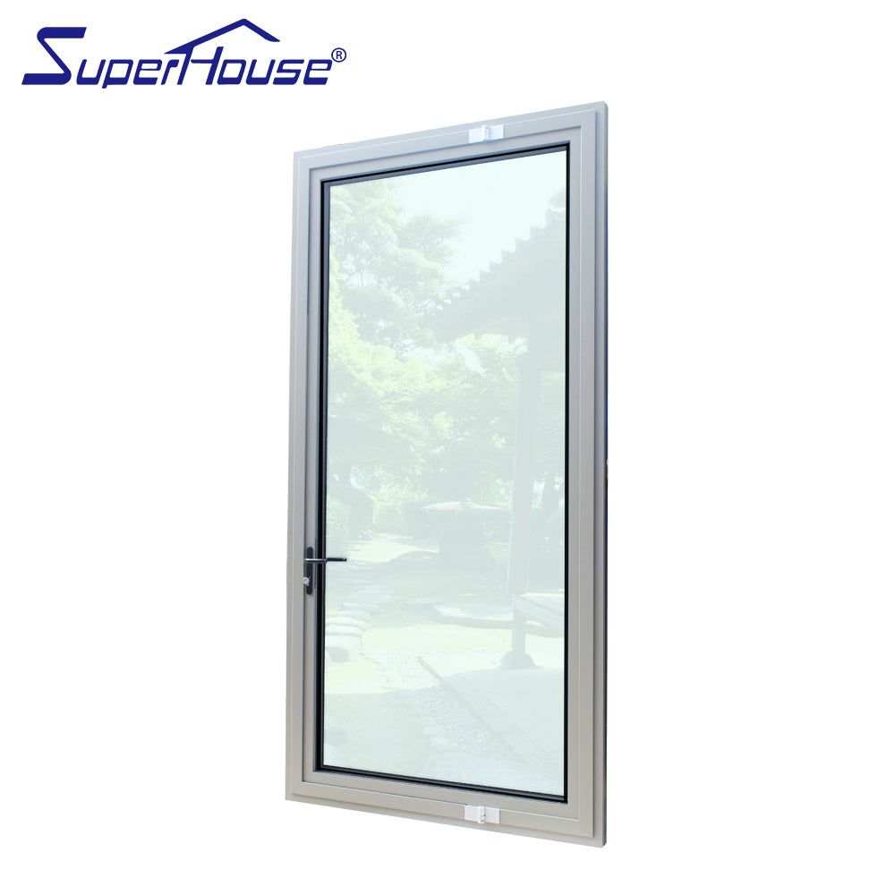 Superhouse AS2047 NFRC AAMA NAFS NOA standard commercial thermal break door glass french door