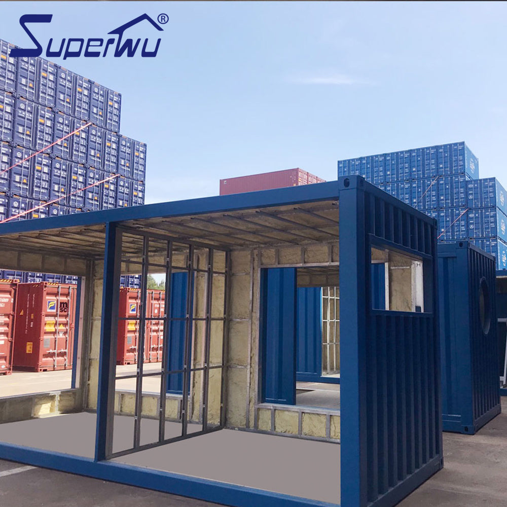 Aluminum window use in container house prefab house prefabricated mod ...