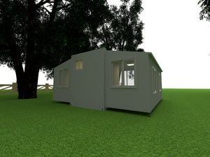 Modern Prefab Living House Prefabricated Foldable/Expandable Container House for Sale under 100k