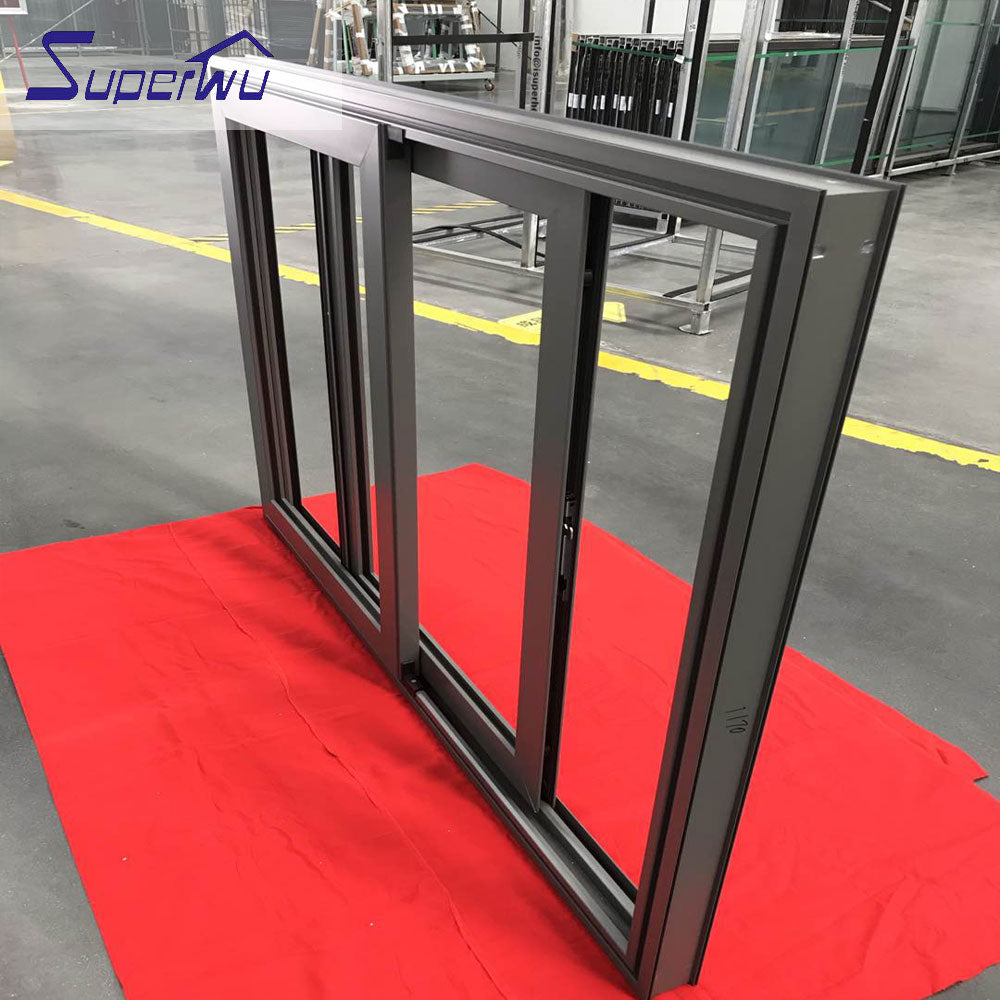 Superhouse Made in china Energy saving double glass sliding aluminium window with AS2047 NFRC DADE Approved