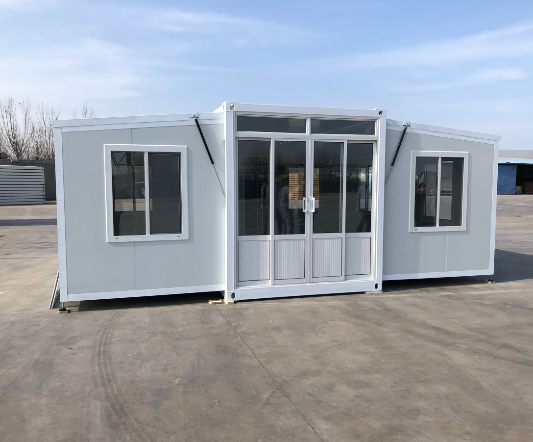Prefabricated Mobile Modular Garden Tiny Movable Portable Steel Foldable Expandable Container Cabin Dorm Home House for Sale under 100k