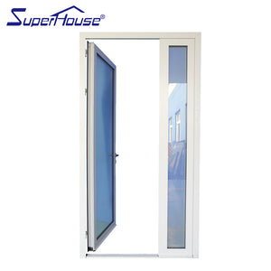 Superhouse AS2047 NFRC AAMA NAFS NOA standard Thermal break double glass aluminium used french doors