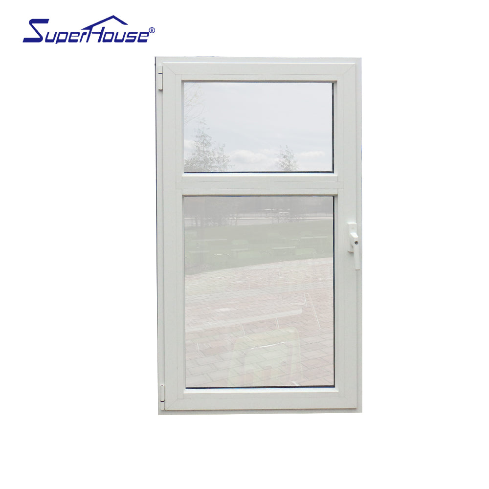 Superhouse USA Standard hurricane impact casement windows aluminum tempered glass