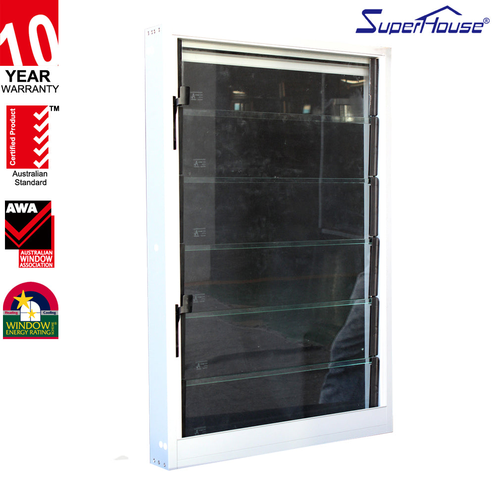 Superhouse High Quality Exterior louver glass window louvers from china