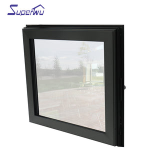 Superwu Impact window used for commercial hurricane proof tilt and turn window