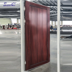 Superwu New Design Aluminum Clad Wood Door With Australia AS2047 NFRC
