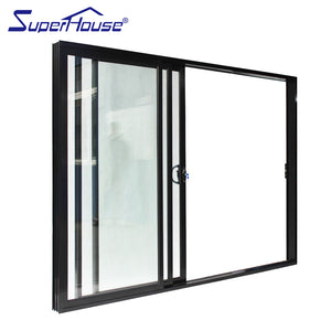 Superhouse NFRC /AAMA/Australia standard / New Zealand standard / Miami Dade hurricane proof glass sliding doors