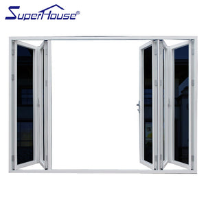 Superhouse Interior use aluminium folding doors partition wall doors