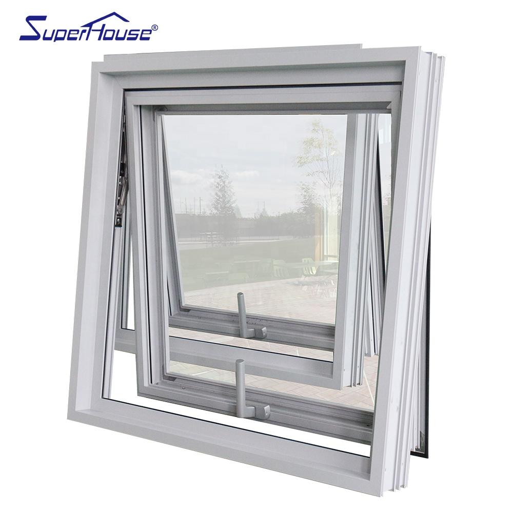 Superhouse Superhouse high quality aluminum windows with Stainless steel hardware for project near the sea