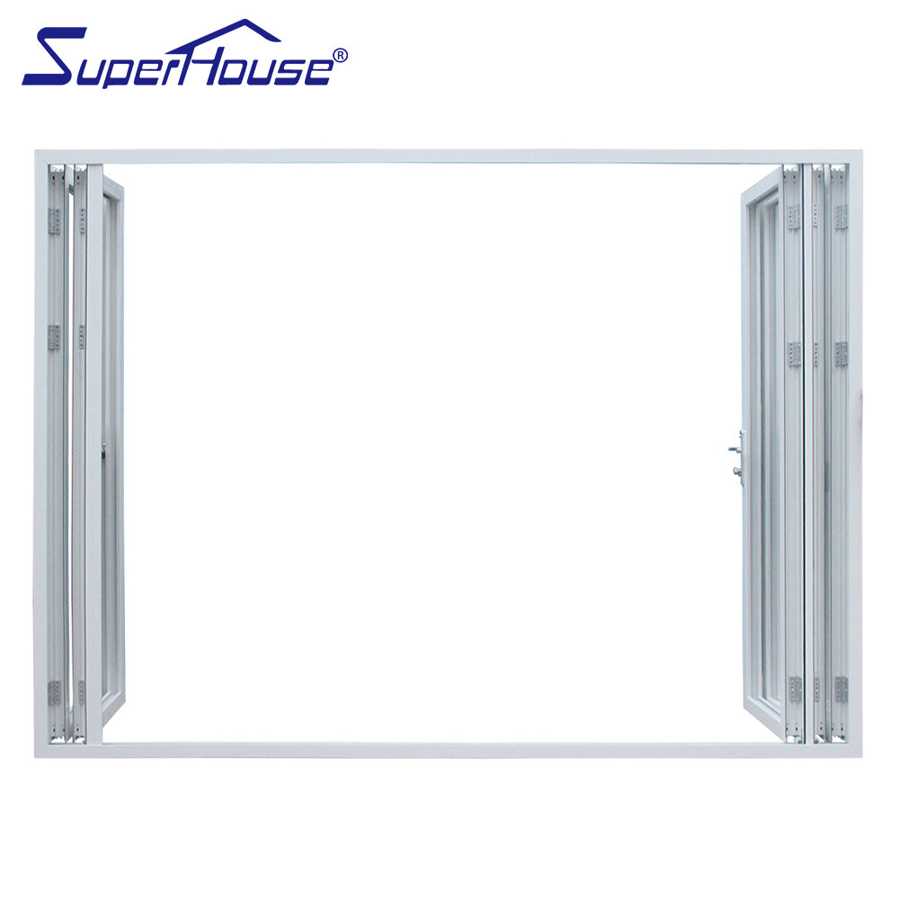 Superhouse Australian standard as2047 aluminum bi fold doors with cheap price