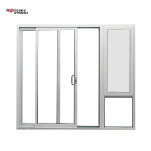 Superhouse NFRC AS 2047 standard buy online white double aluminium sliding glass doors with windows
