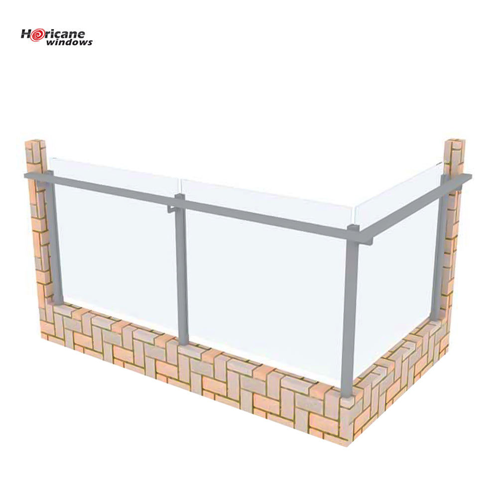 Superhouse Aluminum glass balustrades & handrails