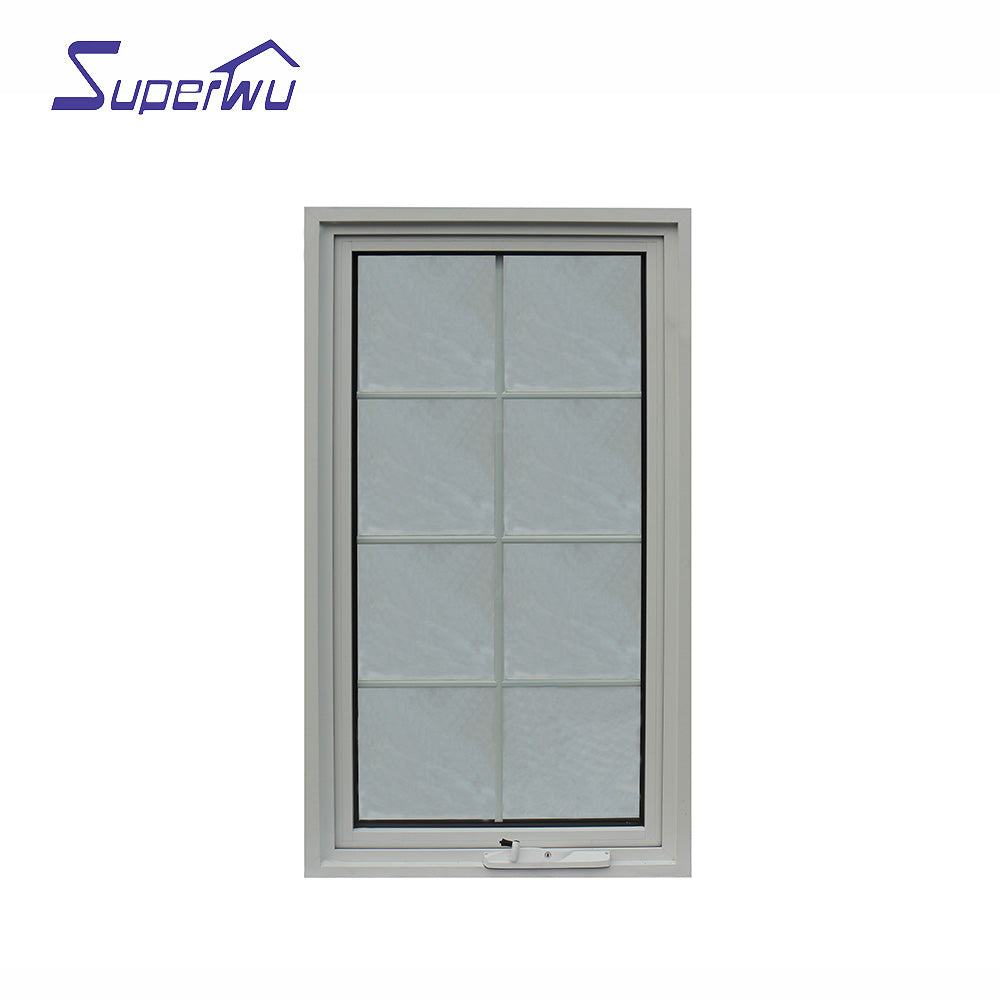 Superwu USA/Canada thermal break aluminum window Double Glass Window Frame