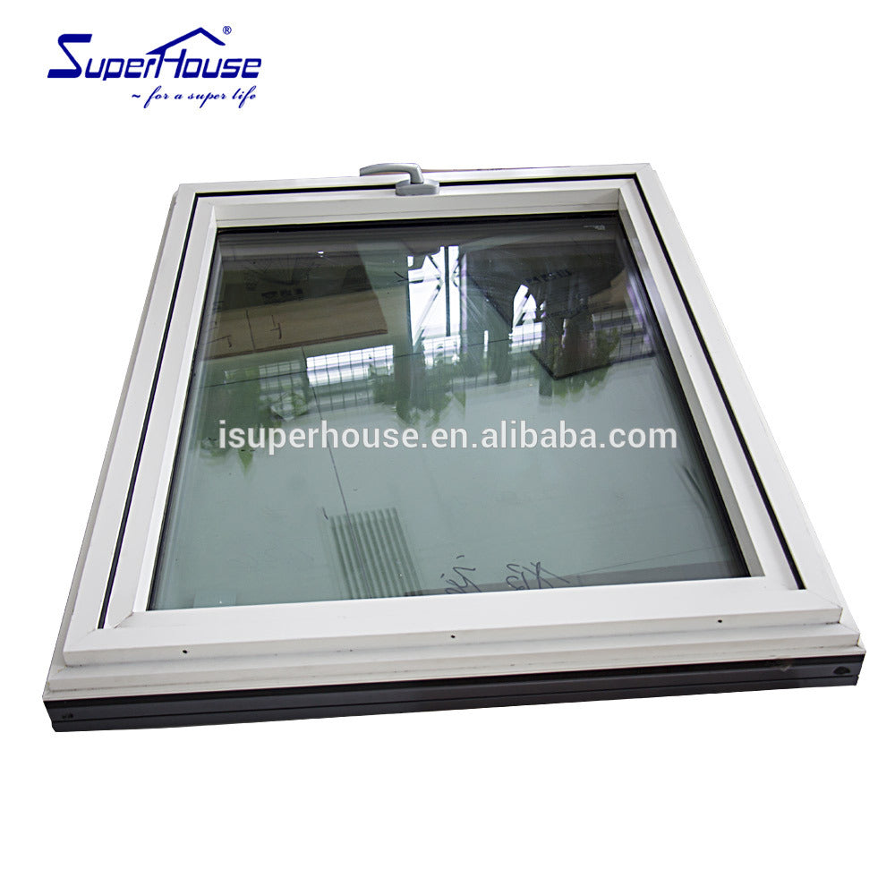 Superhouse commercial aluminum glass awning shutter window