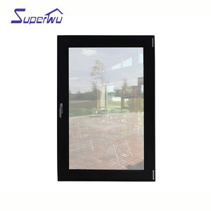 Superwu Big Factory Good Price spanish style windows single double glazed window schuco tilt and turn