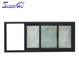 Superwu Direct Factory Price Modern House Design Aluminum Frame Sliding Windows