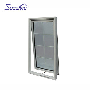 Superwu USA/Canada thermal break aluminum window Double Glass Window Frame