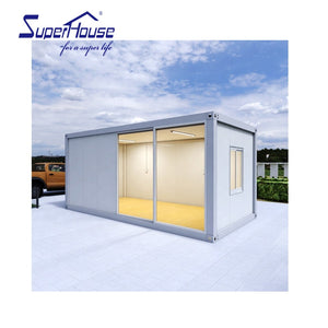 Superhouse container house prefabricated expandable container house 20ft 40ft prefab container house under 50k