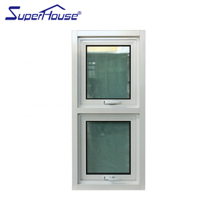 Superhouse Factory sell bulk quantity top hung windows with single tempered glass