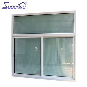 Superwu High quality aluminum sliding window sliding door glass window