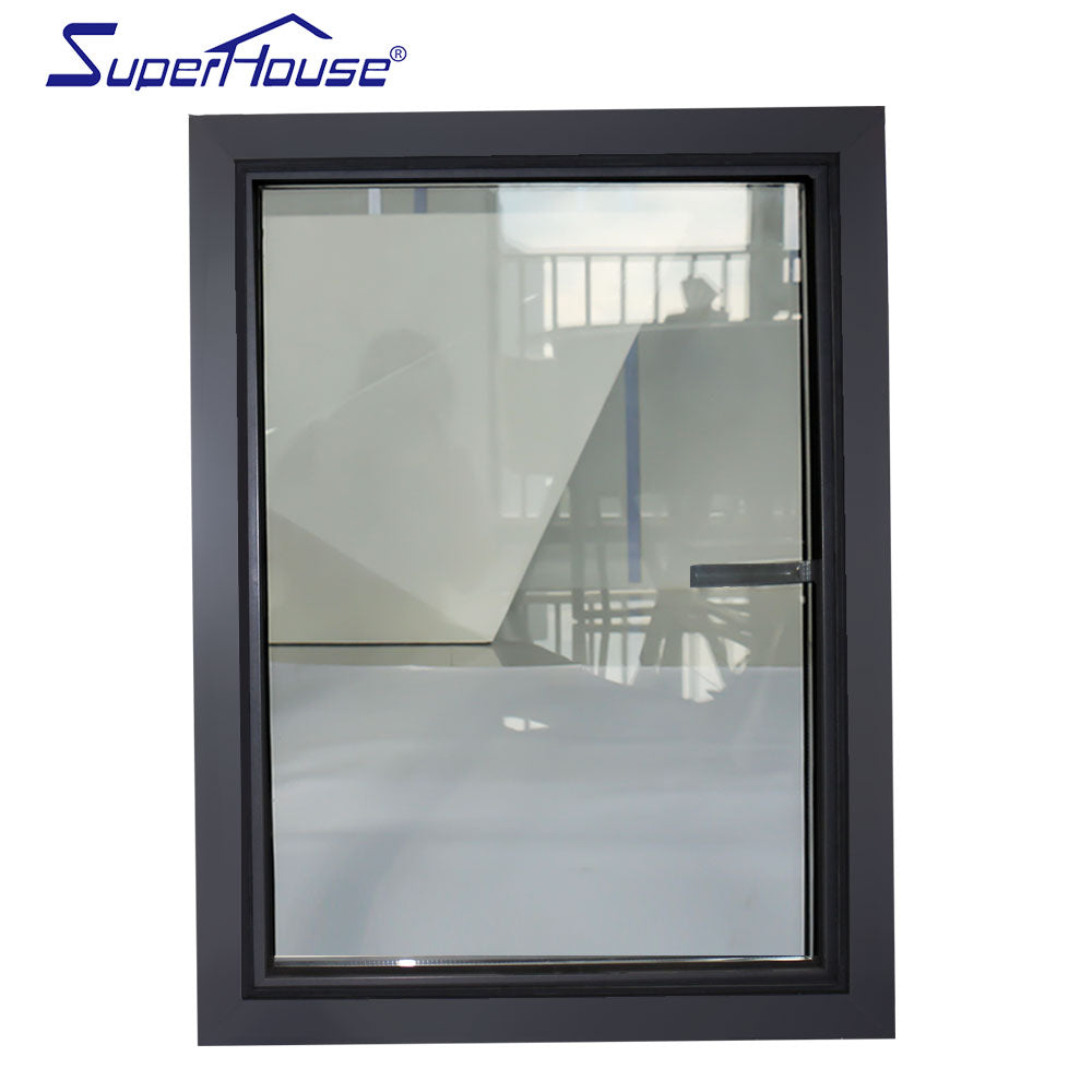 Superhouse heavy duty double glazed crank aluminum casement windows