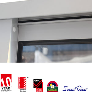 Superhouse Australia standard double glass window aluminium sliding window