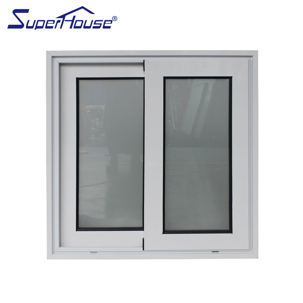 Superhouse USA Standard latest windproof design powder coating aluminium wheel sliding window