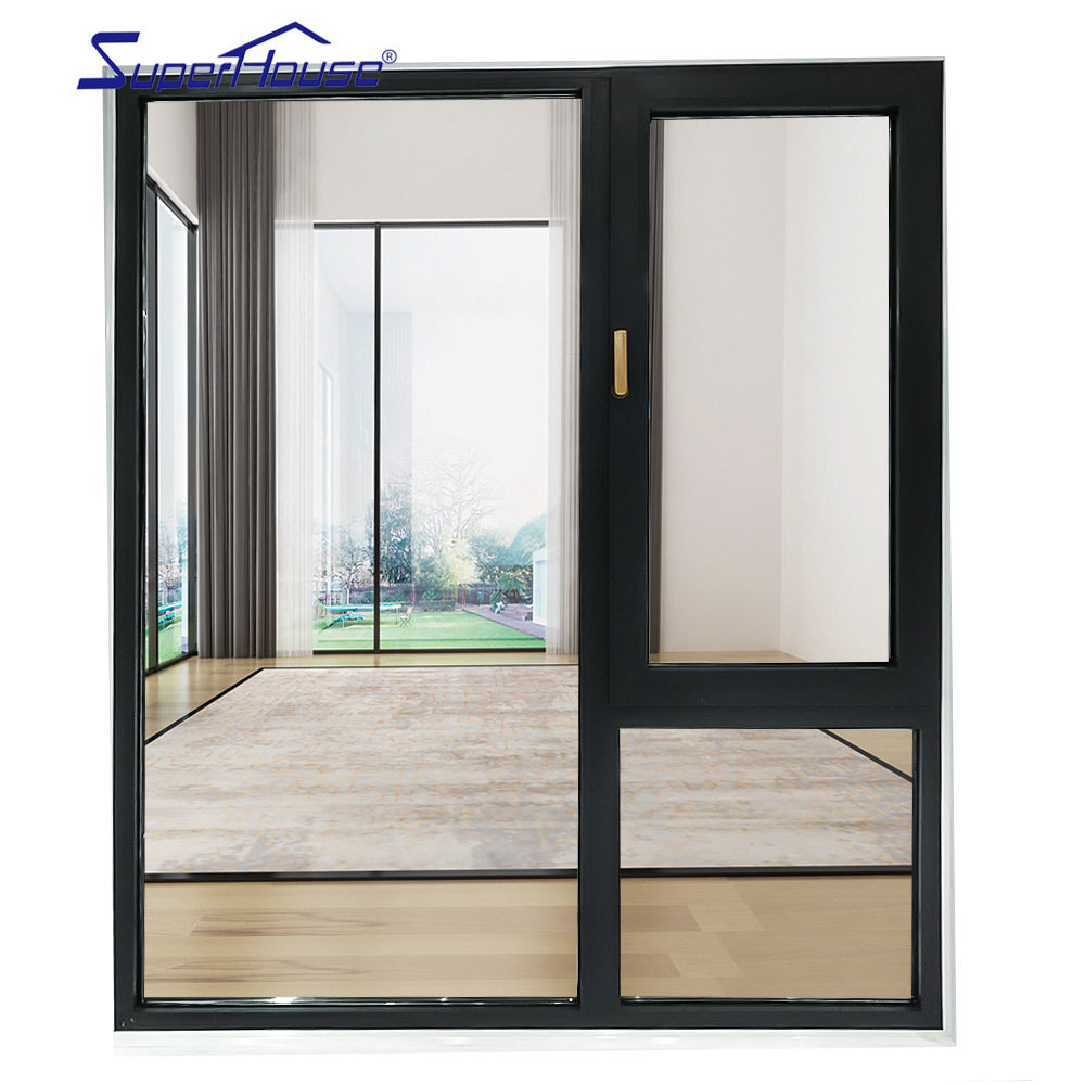 Superhouse Australia standard AS2047 high quality double glass pictures aluminum window and door