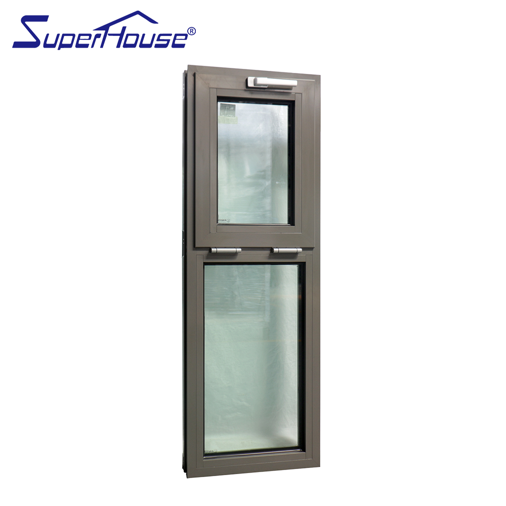 Superwu Bullet proof tilt and turn window with fixed window best quality
