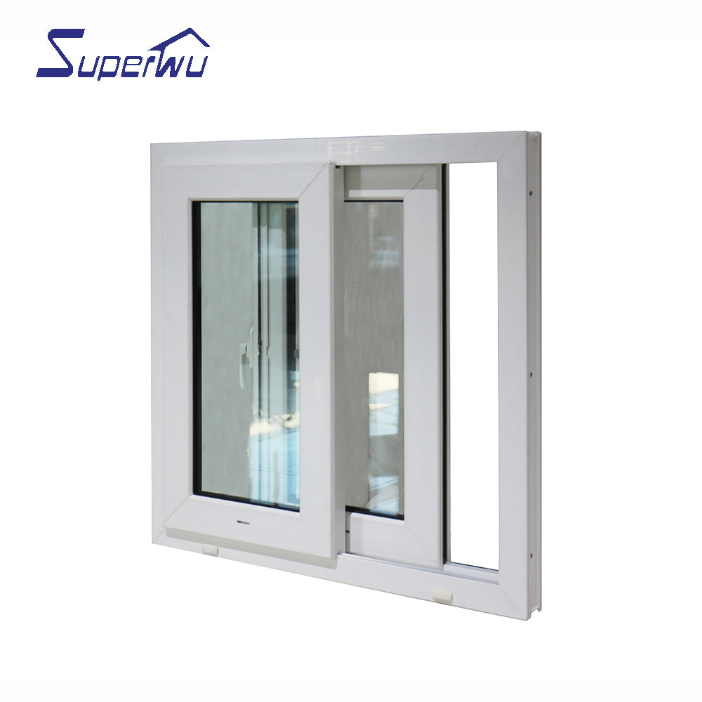 Superwu impactproof Thermal Break American Standard Aluminium Glass Sliding Window