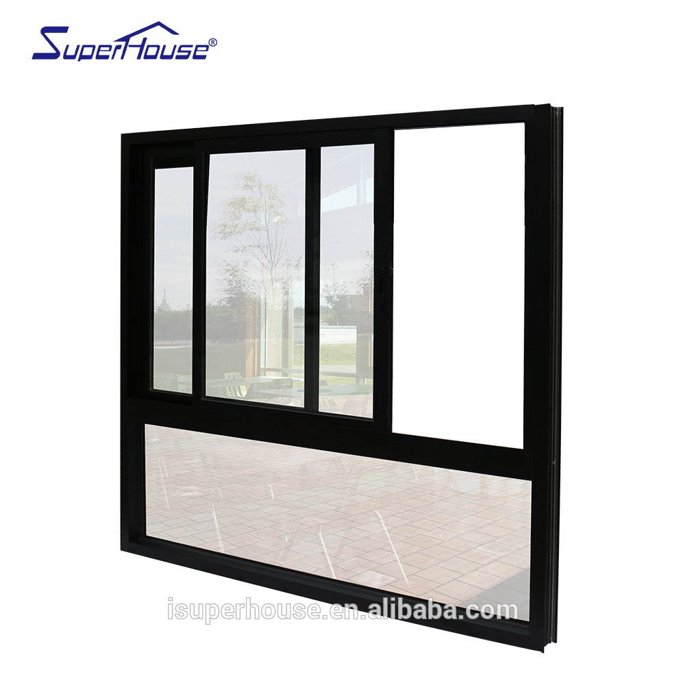 Superhouse Slim Frame Commercial Grade Sliding Window with Flyscreen