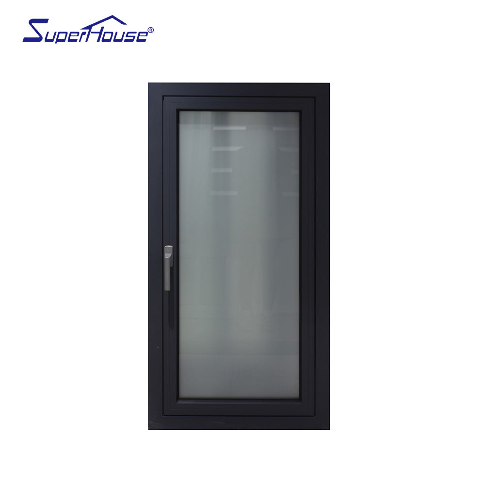 Superhouse Thermal break fire rated waterproof fixed glazing aluminum windows