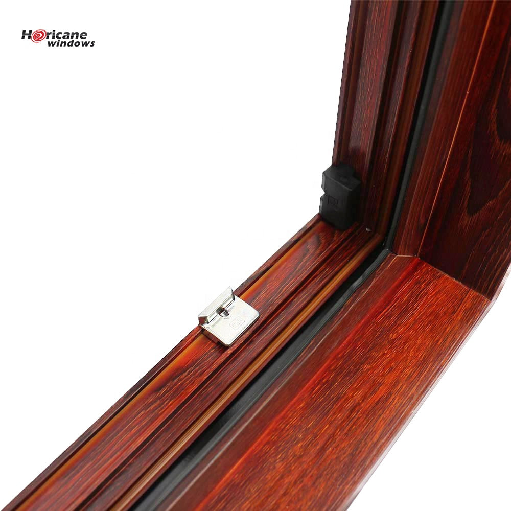 Superhouse NFRC AS2047 standard China supplier custom hinged chain winder bathroom wooden aluminum awning type window