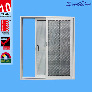 Superhouse Low-E glass design aluminum balcony glass sliding doors