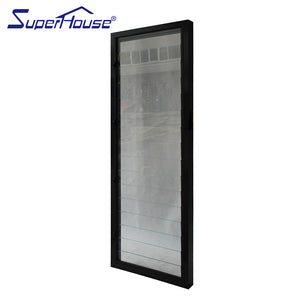 Superhouse Aluminium frame glass adjustable shutters windows glass louvre