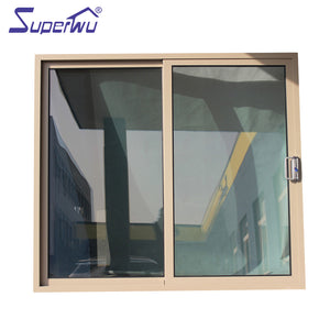 Superwu Modern house luxury partition wall glass sliding doors