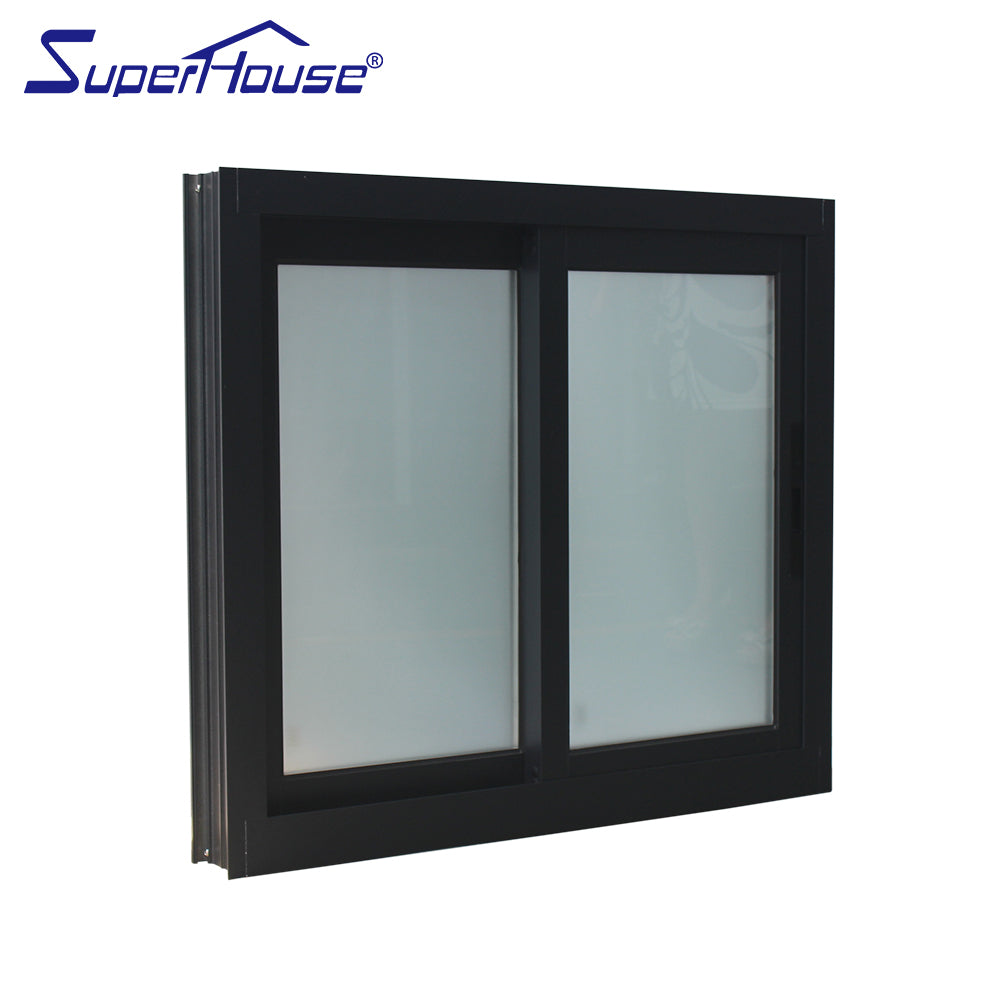 Superhouse Custom unbreakable clear tempered beveled glass sheet for aluminium frame house office sliding window supplier