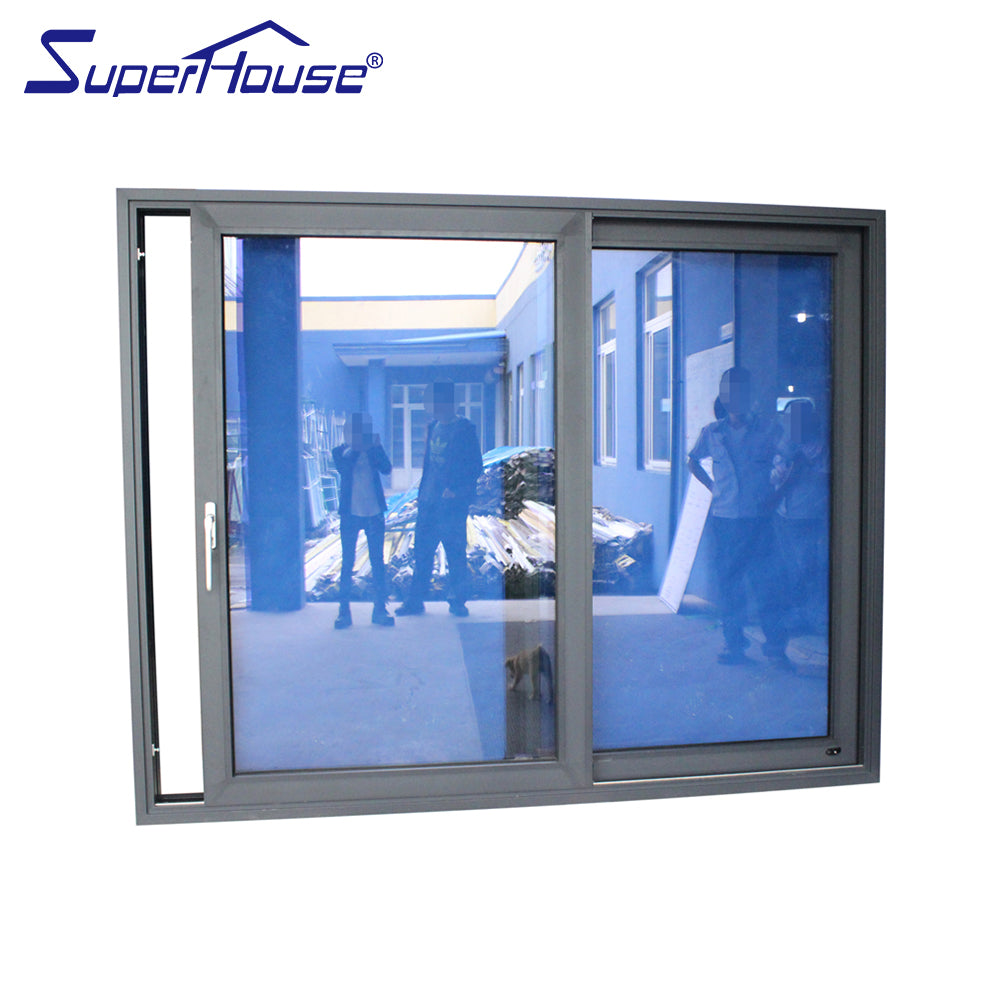 Superwu Aluminum profile lift and sliding door with lock anti-noise glass aluminum interior sliding doors