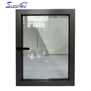 Superwu Aluminum double glazed casement window Soundproof Australia standard AS 2047