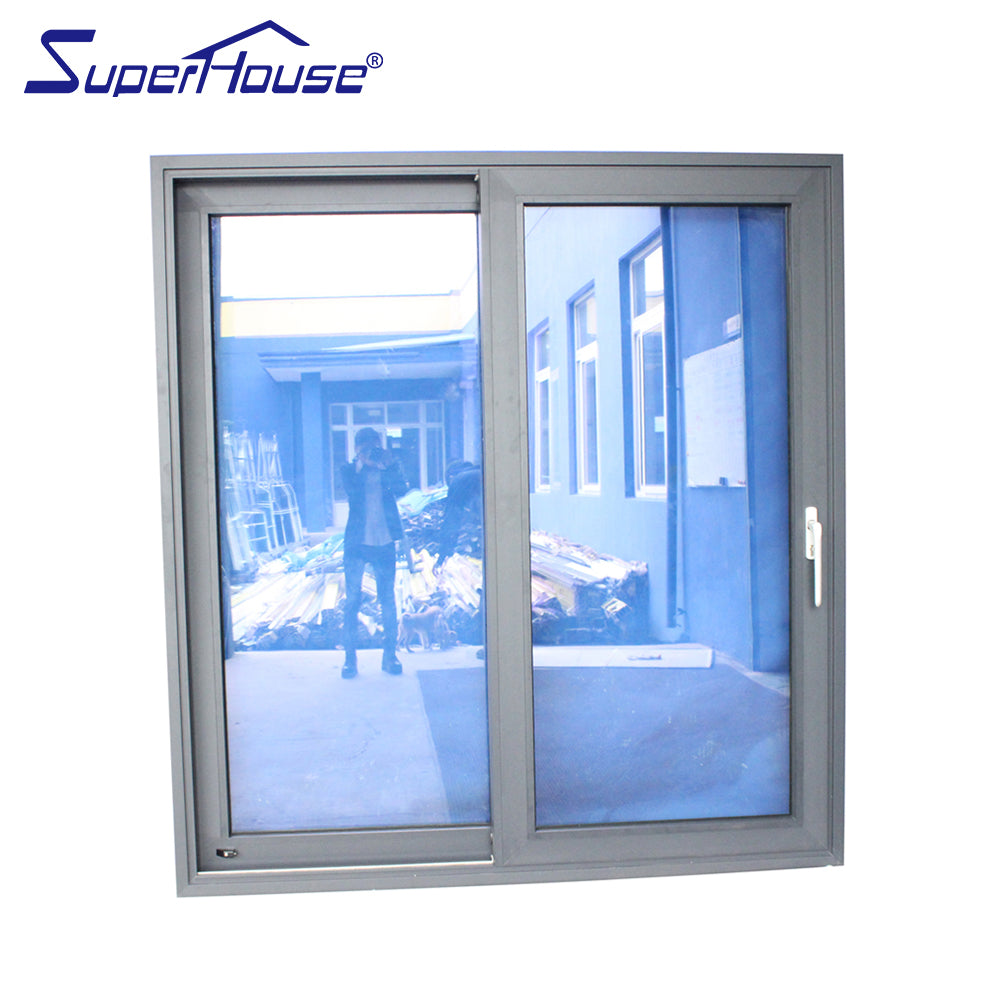 Superhouse High quality thermal break double glass anti theft sliding doors comply with AS2047 NOA NFRC standard